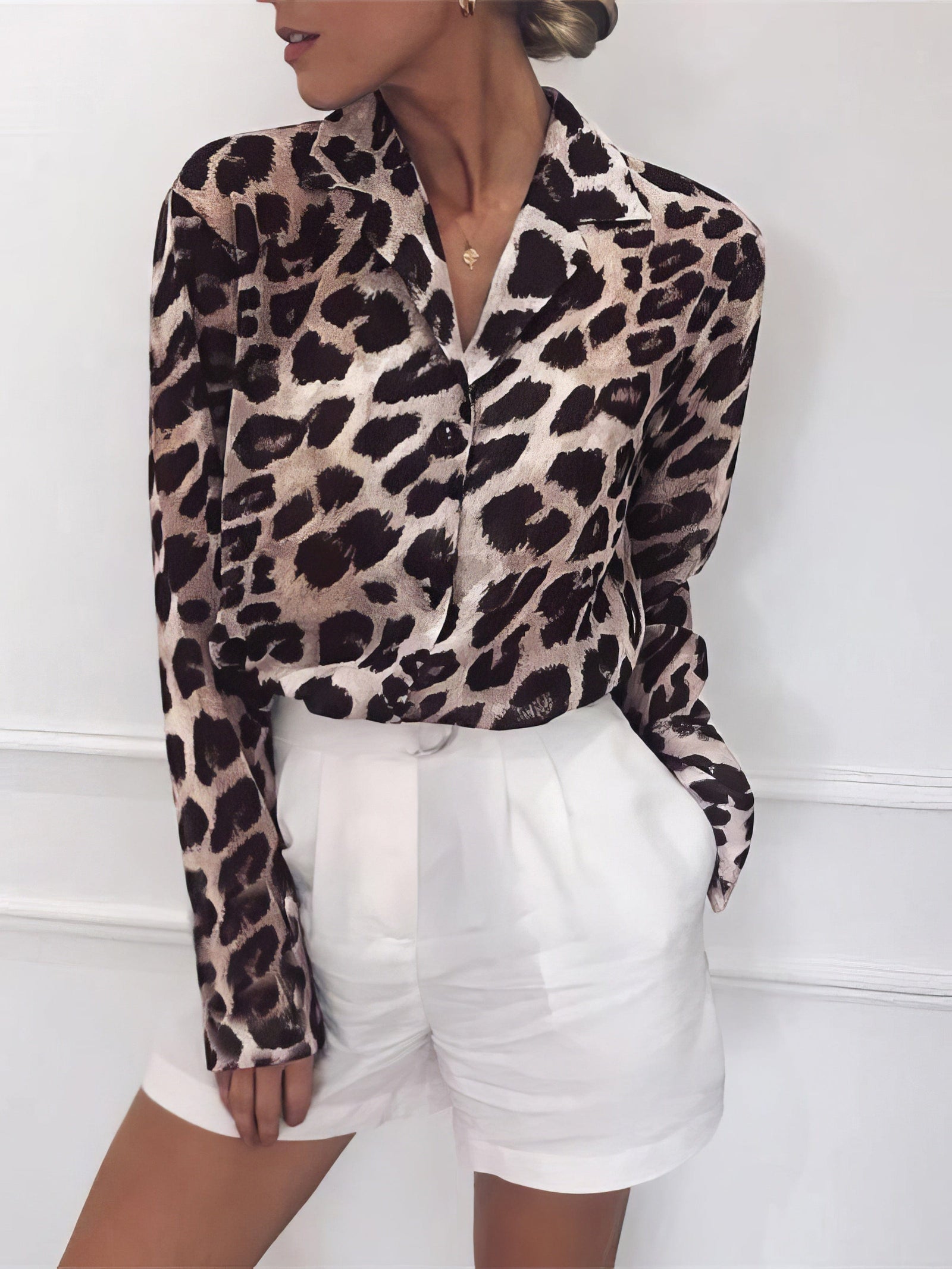 Women's Leopard Shirt