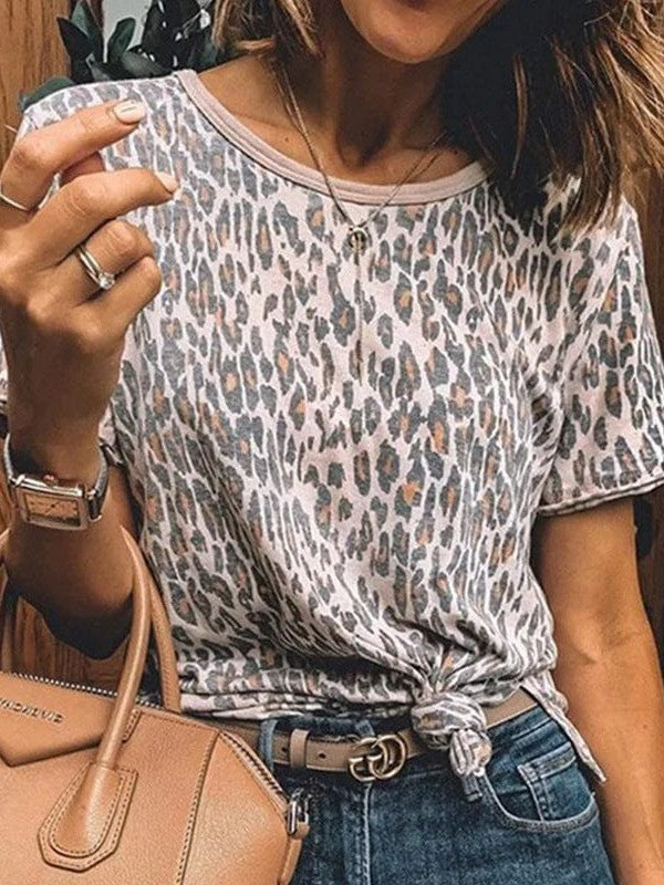 Chic Leopard Print Shirt