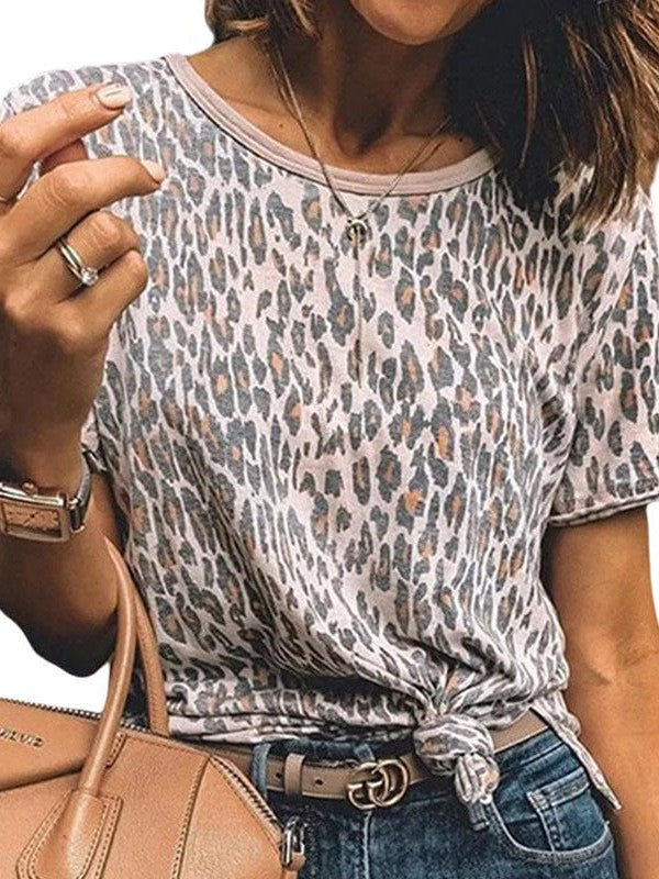 Chic Leopard Print Shirt