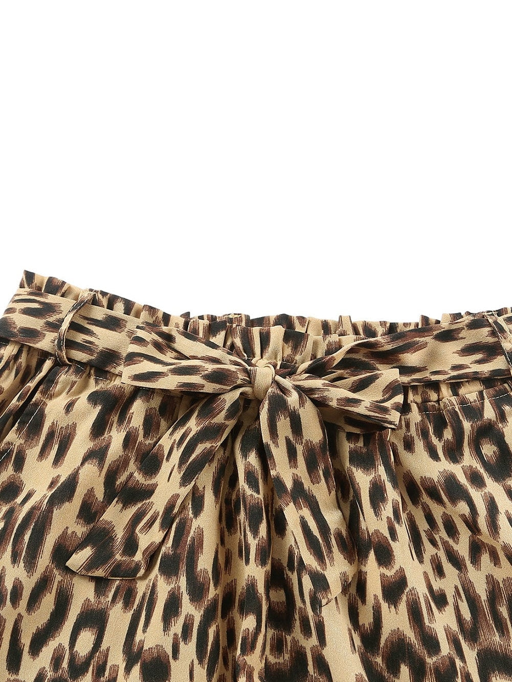 Leopard Print Summer Shorts