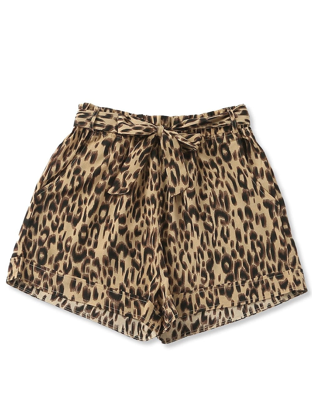 Leopard Print Summer Shorts