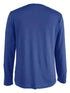 Navy Blue T-Shirt with Leopard and Glitter Accent