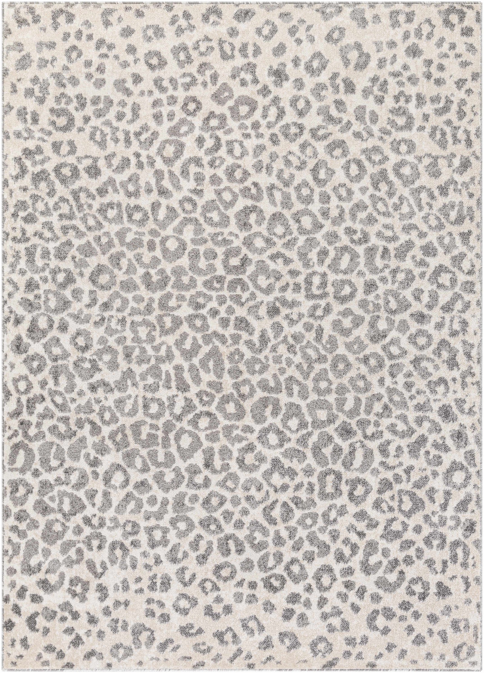 Alfombra con estampado de leopardo en color beige Liversedge