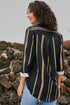 Versatile Striped Button-Up Shirt