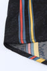 Long Sleeve Button-Up Top with Stripes