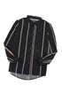 Versatile Striped Button-Up Shirt