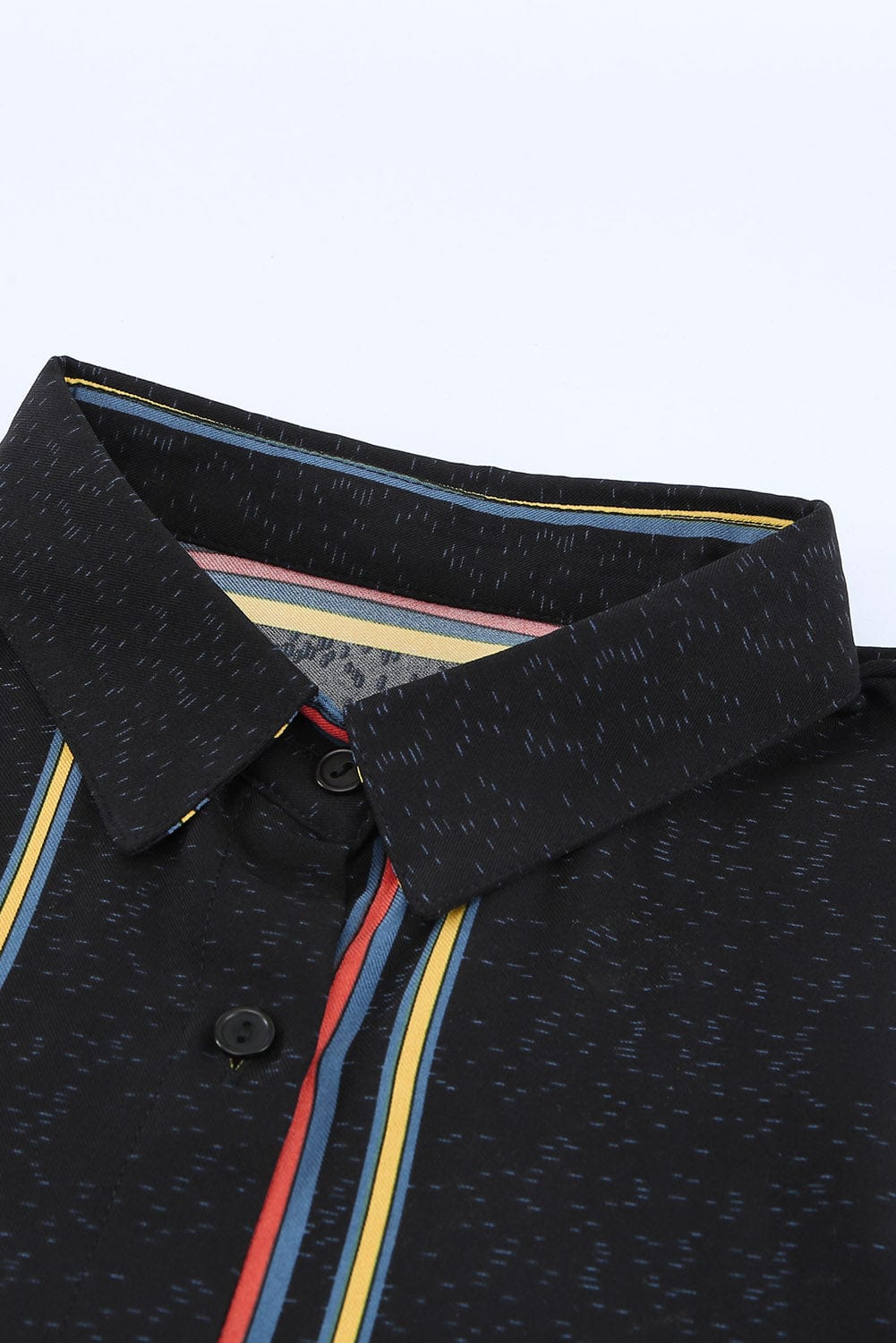 Versatile Striped Button-Up Shirt