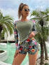 Women's Surfing Swimsuit with Shorts