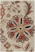 Longford Beige Floral Wool Carpet