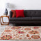 Longford Beige Floral Wool Carpet