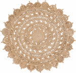 Longville Round Jute Rug - Clearance