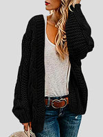 Black Knit Cardigan