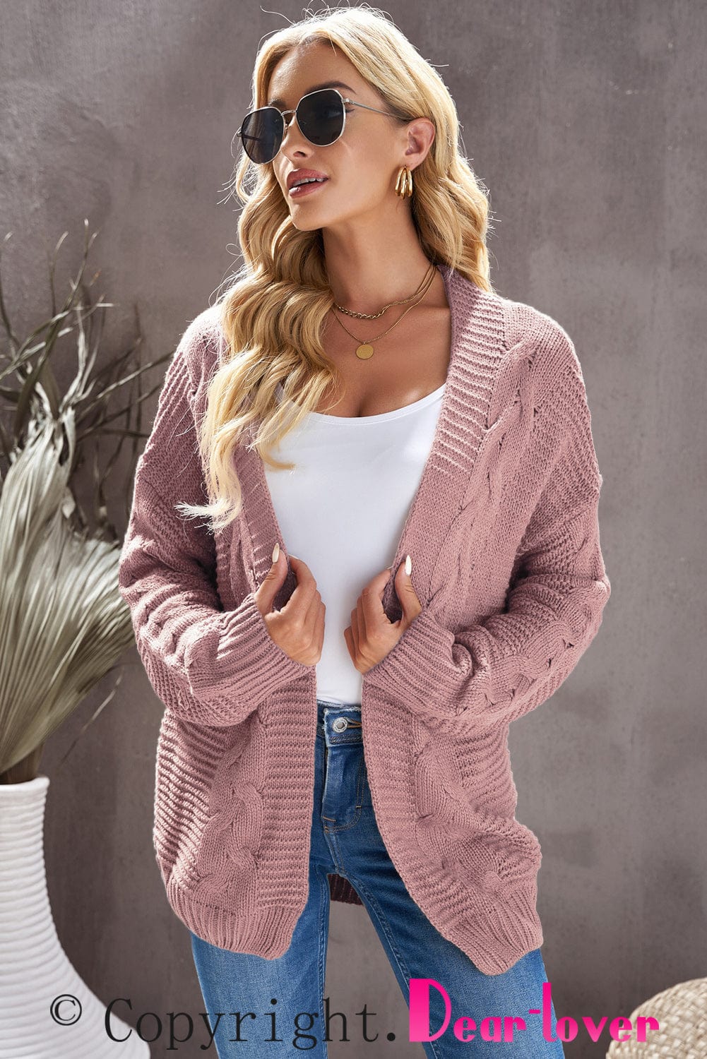 Black Knit Cardigan