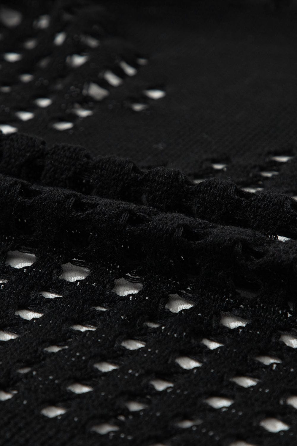 Black Knit Cardigan
