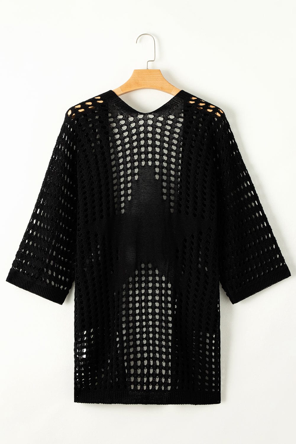 Black Knit Cardigan