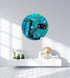Lovely Field Flowers Printed Mirror Acrylic Circles