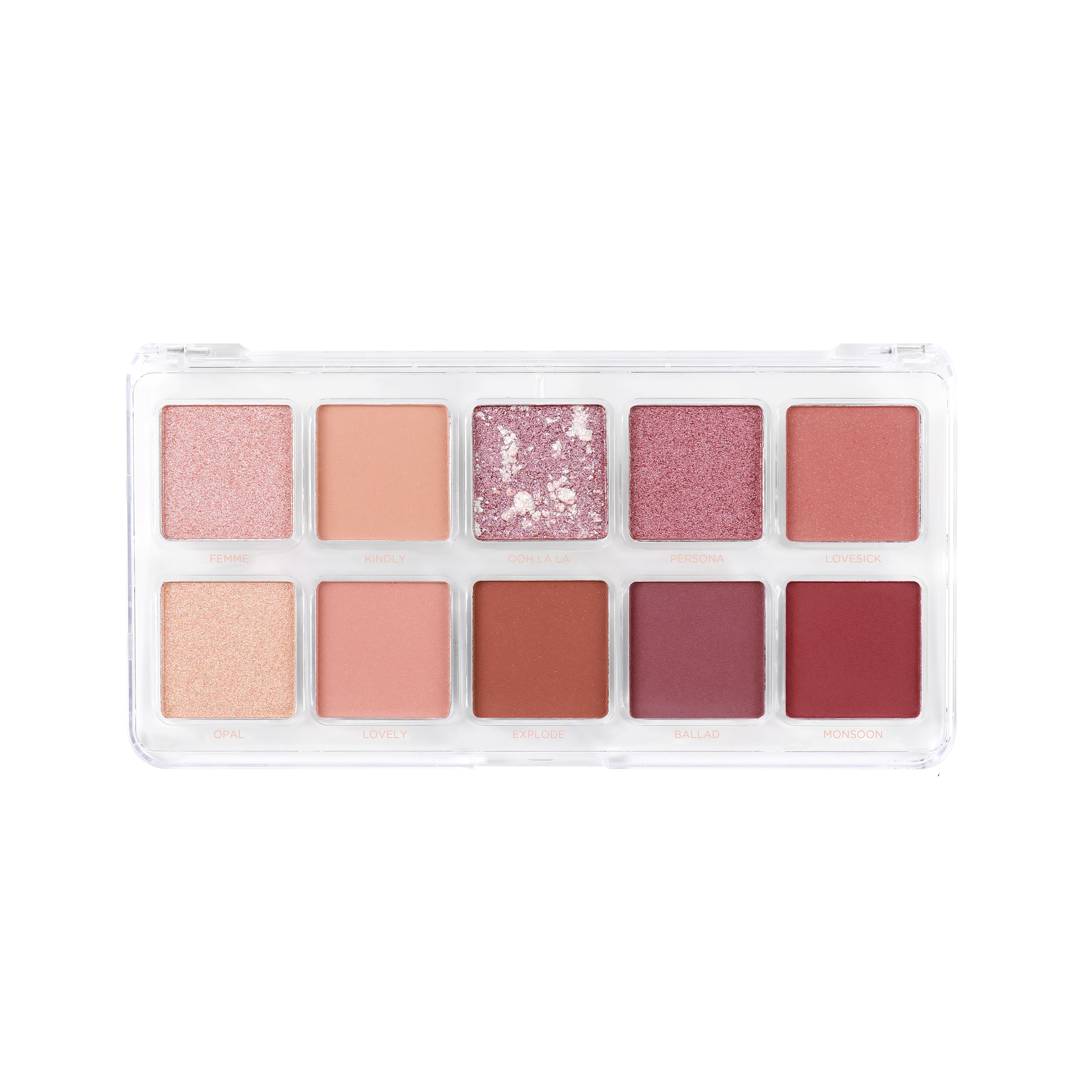 Paleta de 10 tonos Essentials - Malvas
