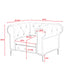 Lisa Chesterfield Club Chair
