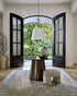 Ryo Beige Ottoman