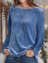 Elegant Black Long Sleeve Top