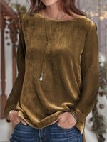 Elegant Black Long Sleeve Top
