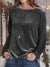 Elegant Black Long Sleeve Top