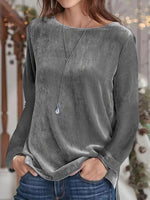 Elegant Black Long Sleeve Top