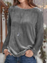 Elegant Black Long Sleeve Top
