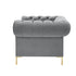 Carolyn Button Tufted Club Chair