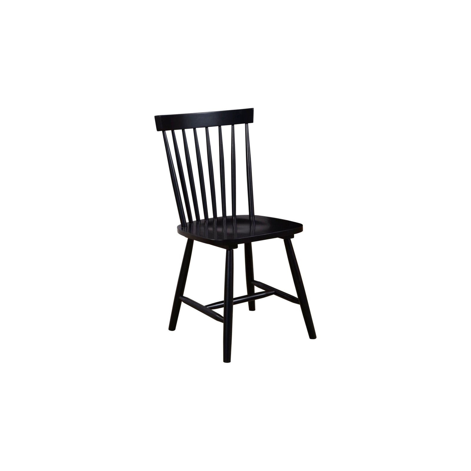 Juego de 2 sillas Windsor Lyra, color negro