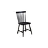 Juego de 2 sillas Windsor Lyra, color negro