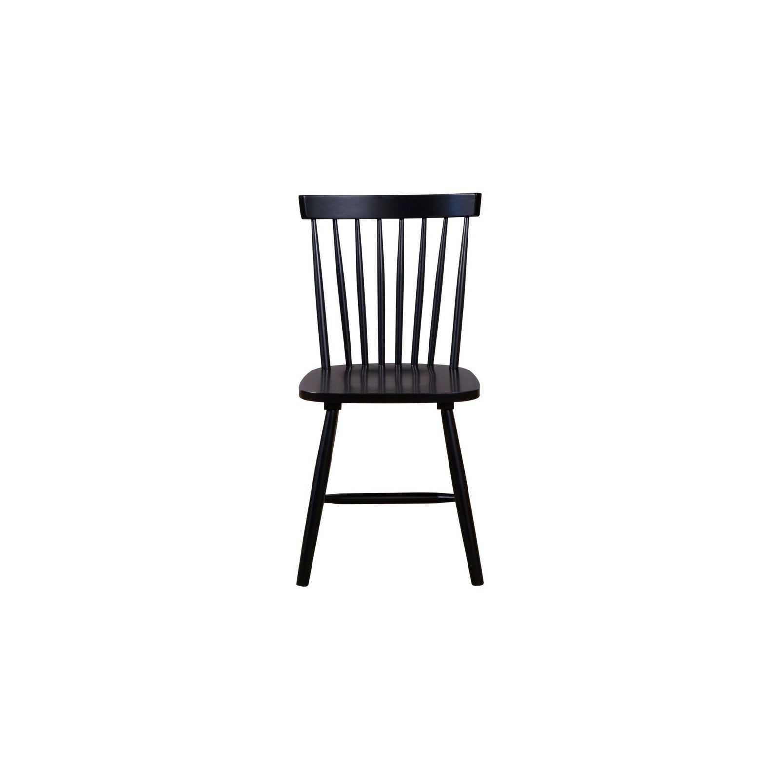 Juego de 2 sillas Windsor Lyra, color negro