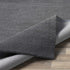 Brockton Solid Wool Charcoal Area Rug