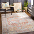 Rust Maayon Washable Rug