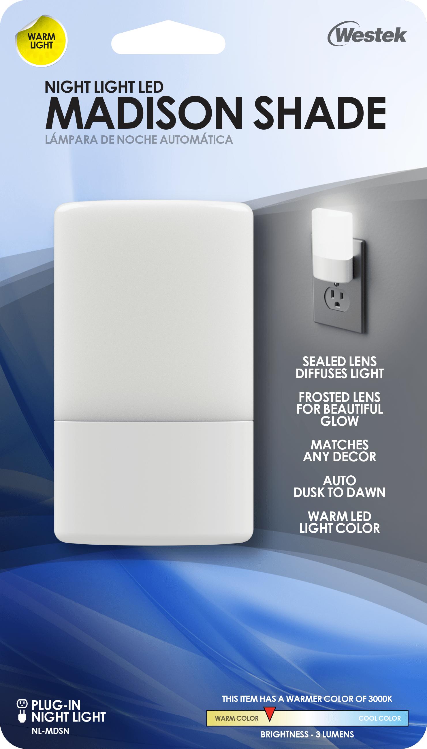 Madison LED Automatic Night Light