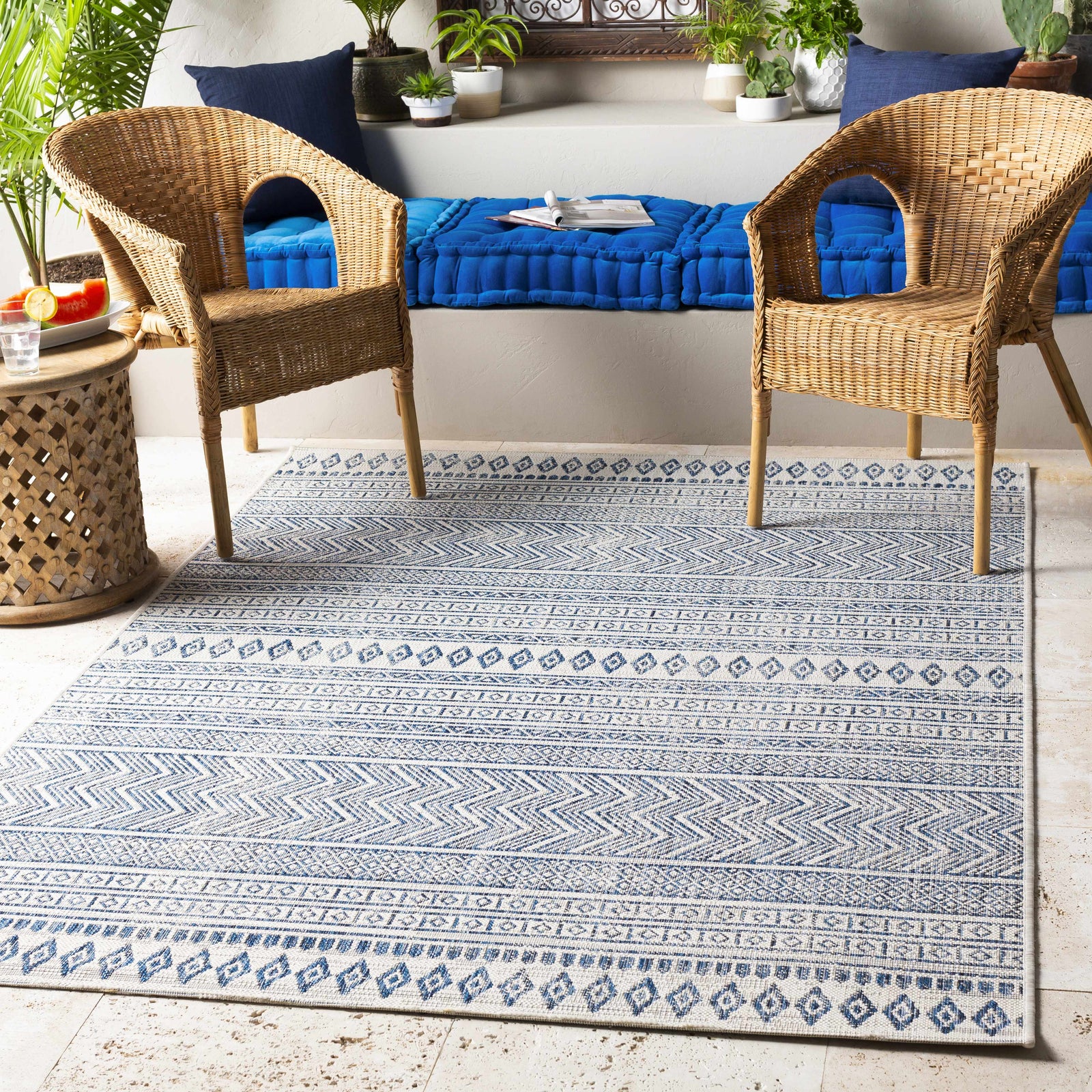 Alfombra de alto rendimiento Madras Green All Over