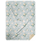 Manta de felpa con diseño de magnolia de 60 x 80 pulgadas