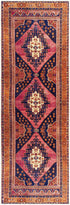 Alfombra lavable de pelo plano vintage Malamote