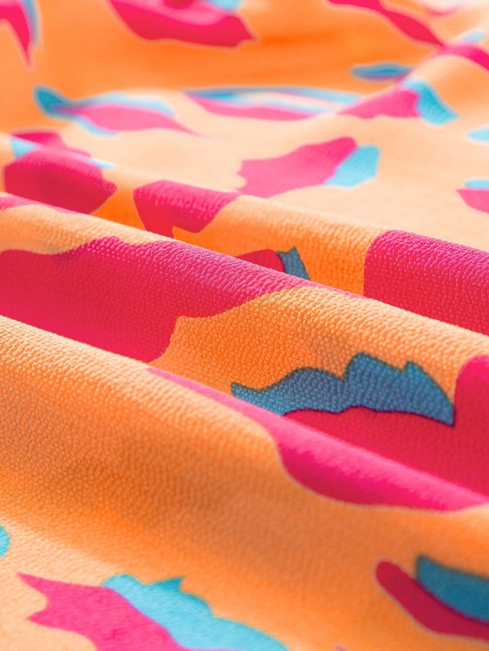 Casual Abstract Print Blouse