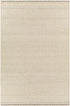 Yaniklar Cream Flat Woven Wool Rug