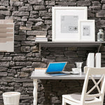 Cappadocia Anthracite Slate Look Manufactured Stone Handmade Veneer - Livfloors Collection