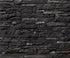 Inka Dark Rundle Black Slate Look Manufactured Stone Handmade Veneer - Livfloors Collection