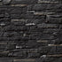 Inka Dark Rundle Black Slate Look Manufactured Stone Handmade Veneer - Livfloors Collection