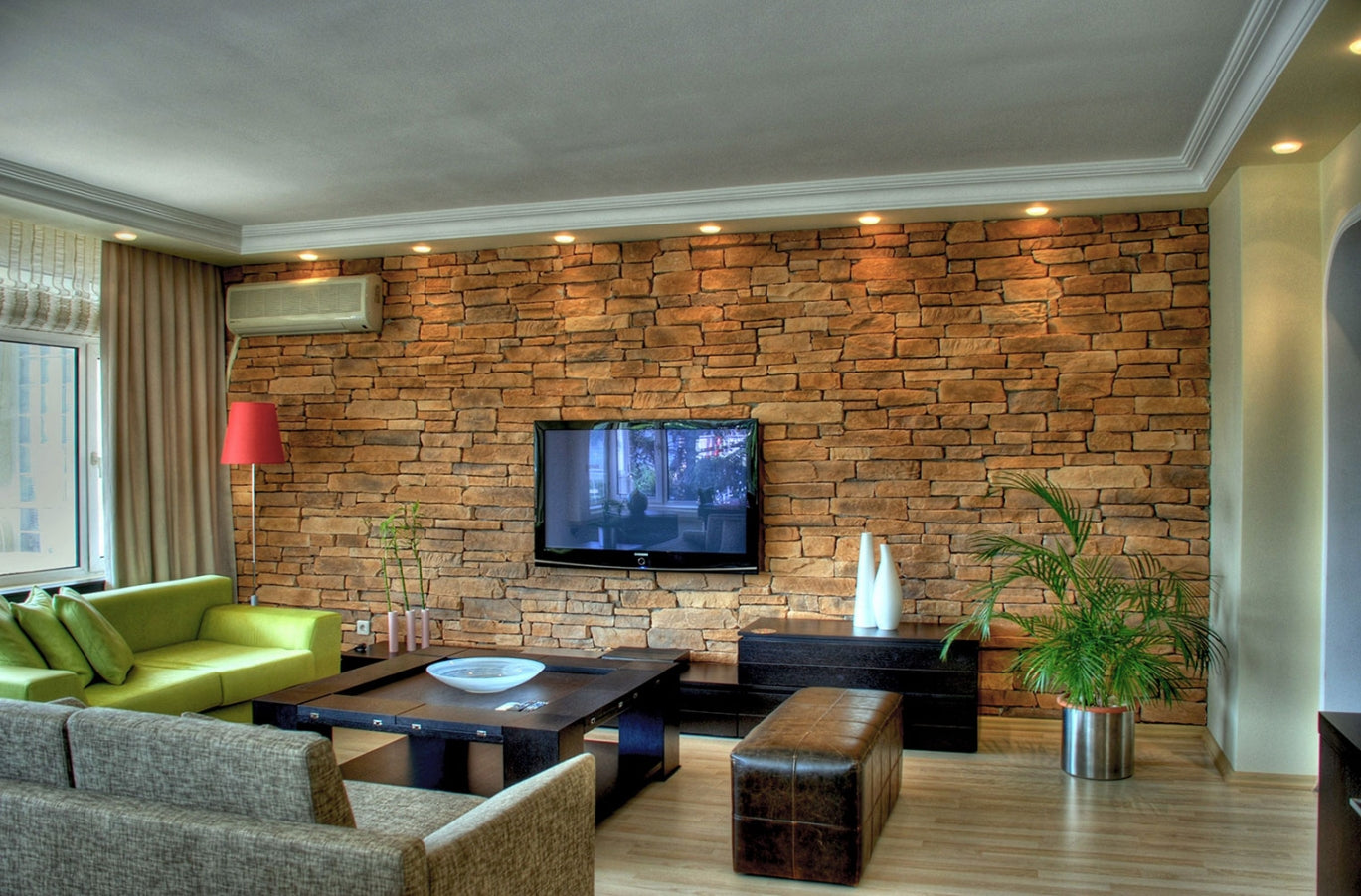 Sierra Coffee Slate Look Manufactured Stone Handmade Veneer - Livfloors Collection
