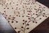Elsu Beige & Burgandy Wool Rug