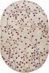 Elsu Beige & Burgandy Wool Rug