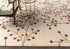 Elsu Beige & Burgandy Wool Rug