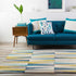 Mathiston Geometric Triangles Wool Rug