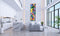 Escultura de pared con espejo de Matisse Art