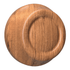Perilla de atenuación de madera de roble de acabado medio